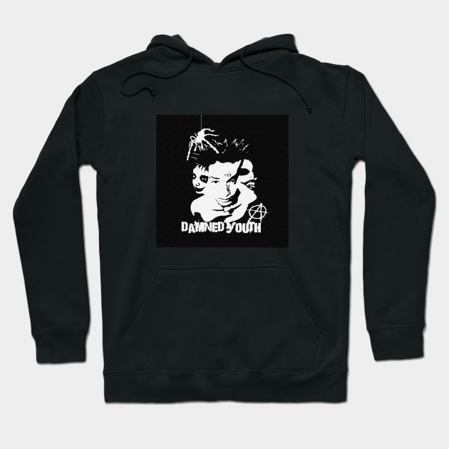 Damned Youth V.2 Hoodie by 4stroboy